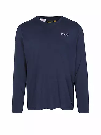 POLO RALPH LAUREN | Pyjama Langarmshirt | weiss