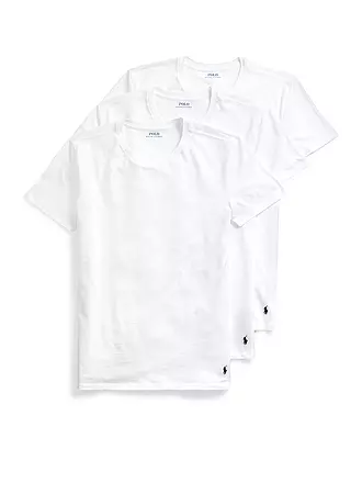 POLO RALPH LAUREN | T-Shirts 3-er Pkg. | weiss