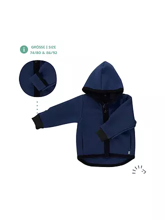 POPOLINI | Baby Wollwalk Jacke | gelb