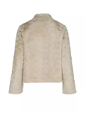 PRIDE TO BE | Jacke in Felloptik DANJA | beige