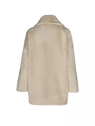 PRIDE TO BE | Jacke in Felloptik HEDA | beige