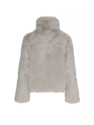 PRIDE TO BE | Jacke in Felloptik NEW XANA FAKE TOSCANA | grau