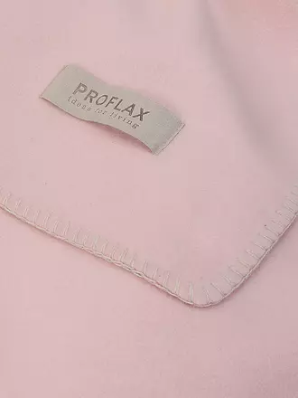 PROFLAX | Wohndecke - Plaid SECRET 160x200cm Rose | petrol