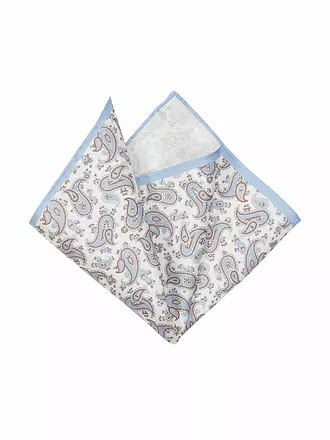 PROFUOMO | Seiden Stecktuch | blau