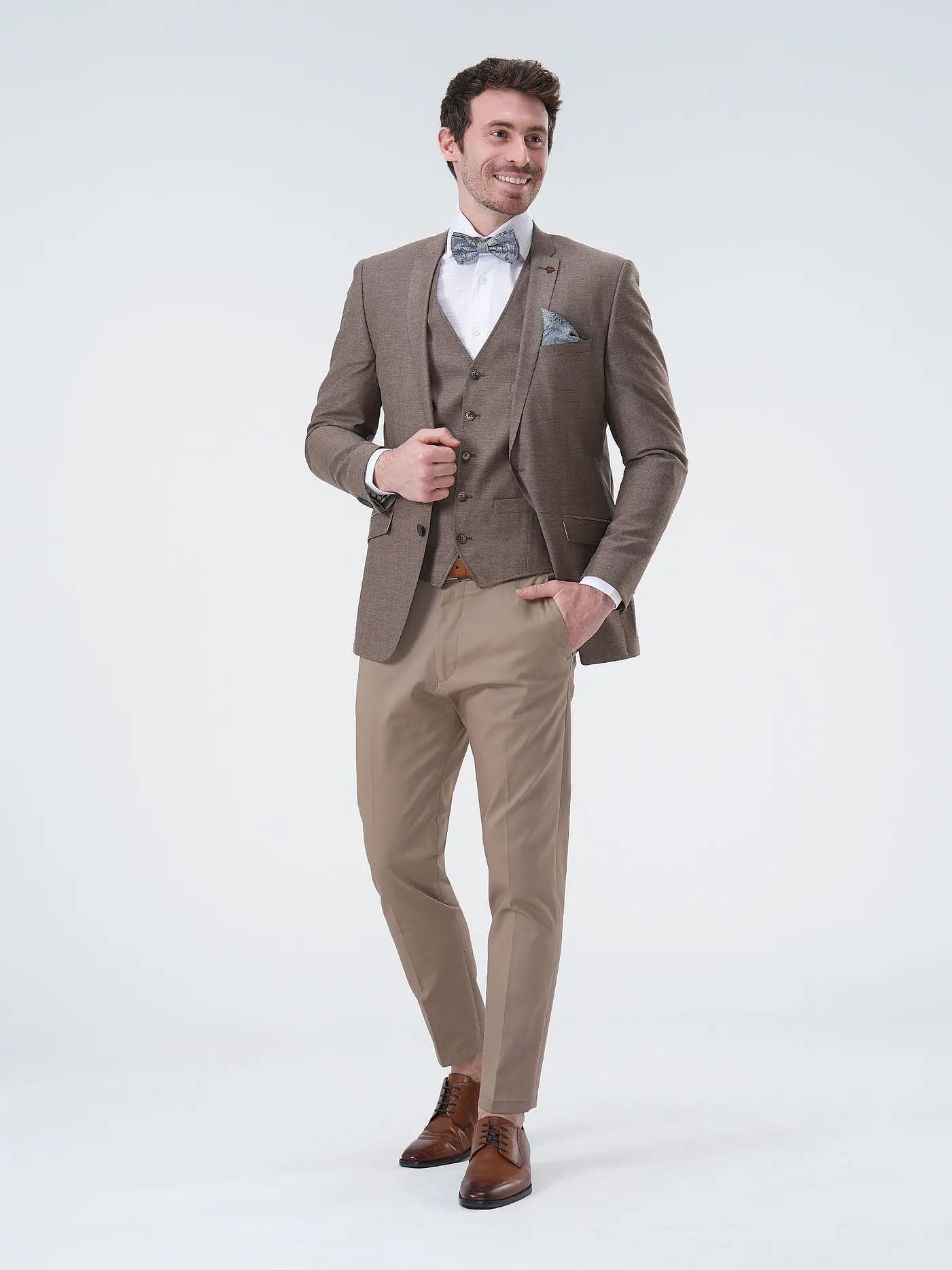 PROFUOMO | Stecktuch | grau