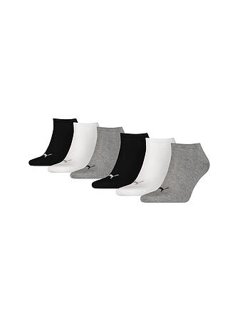 PUMA | Sneaker Socken 6er Pkg. white | schwarz
