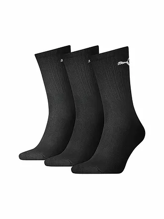 PUMA | Socken 3er Pkg green combo | schwarz