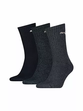 PUMA | Sportsocken 3er Pkg grey melange | blau