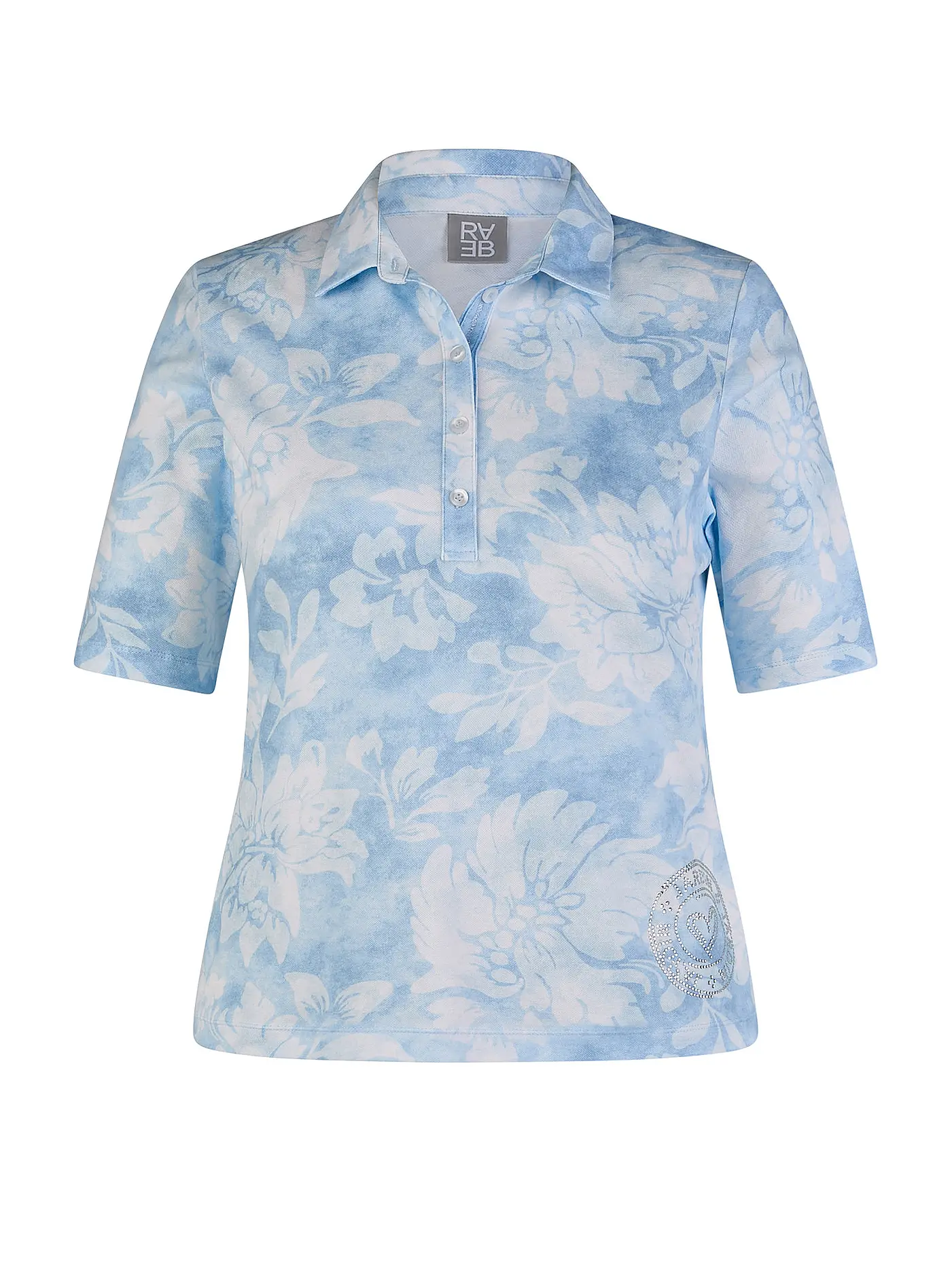 RABE | Poloshirt | hellblau