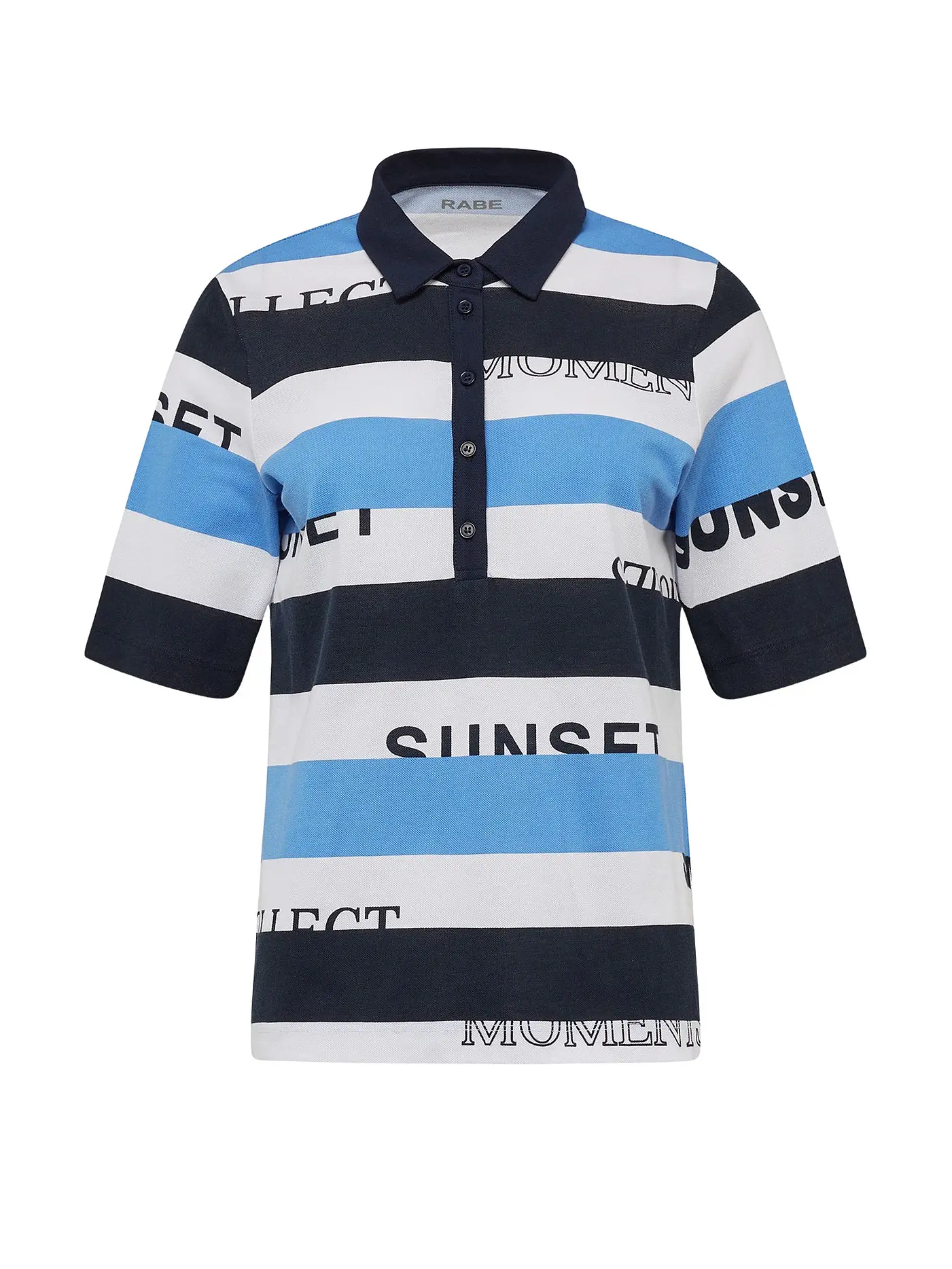 RABE | Poloshirt | blau