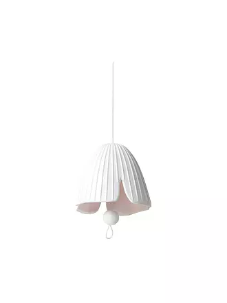 RAEDER | Hänger 5,6x5cm  DAS BLUEHENDE LEBEN Lilly | weiss