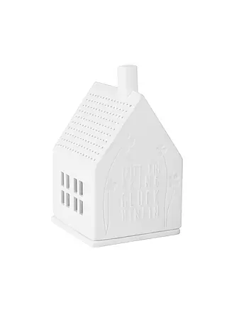 RAEDER | LIVING Lichthaus Herzallerliebst 7x7x13cm | weiss