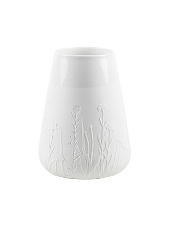 RAEDER | Poesie Vase Floral Gräser 23,5cm | weiss