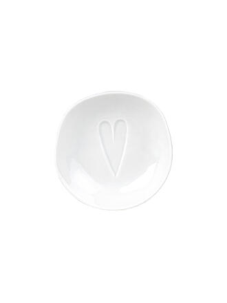 RAEDER | Schälchen Dining 6x1,5cm Voller Liebe | weiss