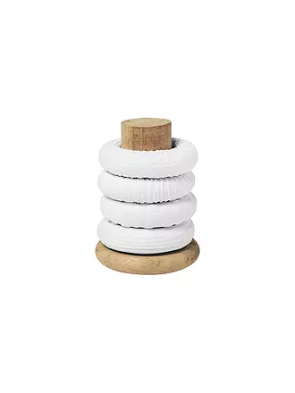 RAEDER | Serviettenringe 4er Set Weiss | weiss