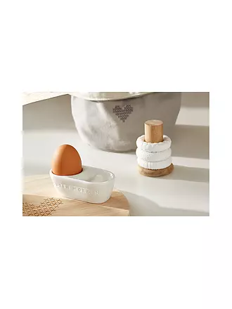 RAEDER | Serviettenringe 4er Set Weiss | weiss