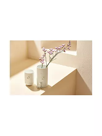 RAEDER | Teelichthalter SCHMETTERLING 6x9cm Weiss | weiss