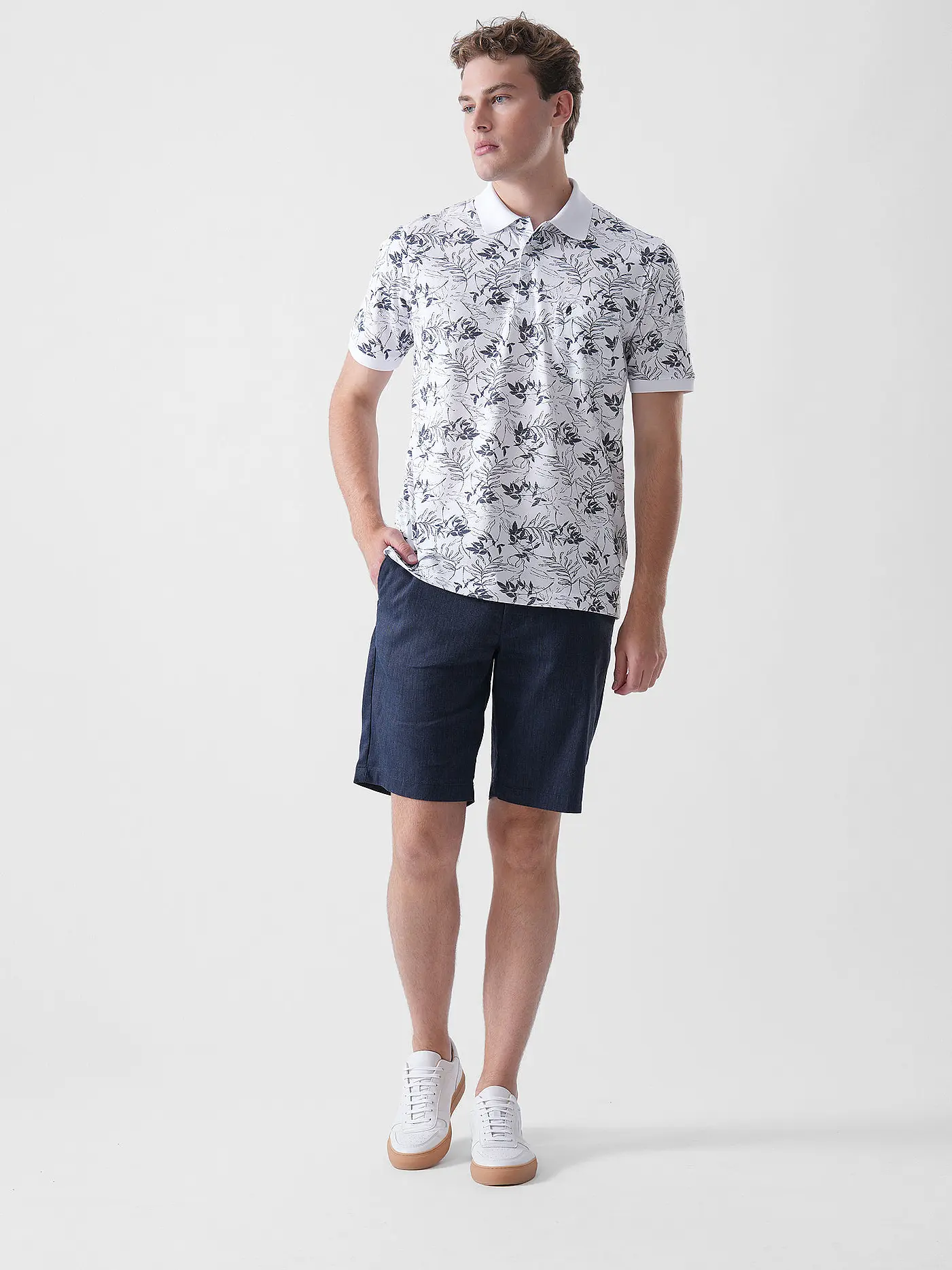 RAGMAN | Poloshirt | weiss