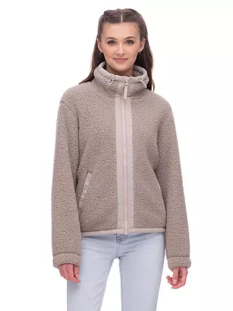 RAGWEAR | Fleecejacke NORDICKA | beige