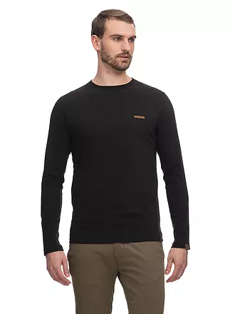 RAGWEAR | Langarmshirt ZAKI | schwarz