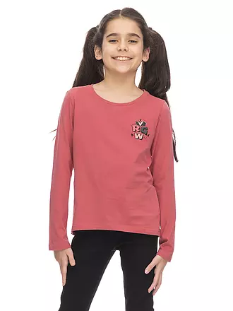 RAGWEAR | Mädchen Langarmshirt FLORENCIE | rosa