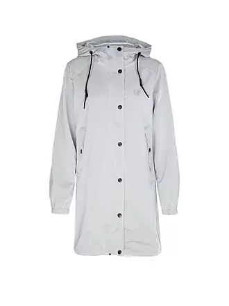 RAGWEAR | Regenjacke HUSTY RAINY | hellgrau