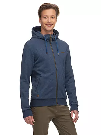 RAGWEAR | Sweatjacke NATE | dunkelblau