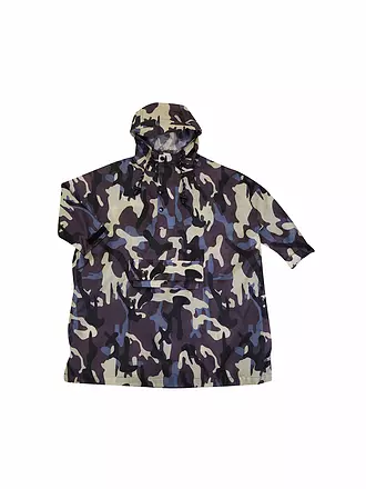 RAINKISS | Kinder Regenjacke - Regenponcho Digi Spring | braun
