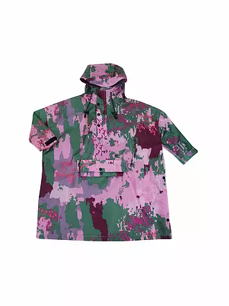 RAINKISS | Kinder Regenjacke - Regenponcho Digi Spring | braun