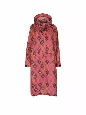 RAINKISS | Regenjacke - Regenponcho Back to Black Art | rot