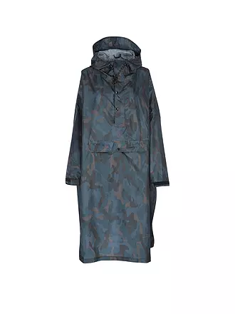 RAINKISS | Regenjacke - Regenponcho Camo | schwarz