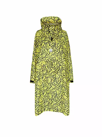 RAINKISS | Regenjacke - Regenponcho Digi Spring Camo | gelb