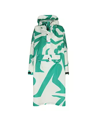 RAINKISS | Regenjacke - Regenponcho Digi Spring Camo | grün