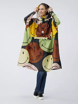RAINKISS | Regenjacke - Regenponcho Digi Spring Camo | bunt