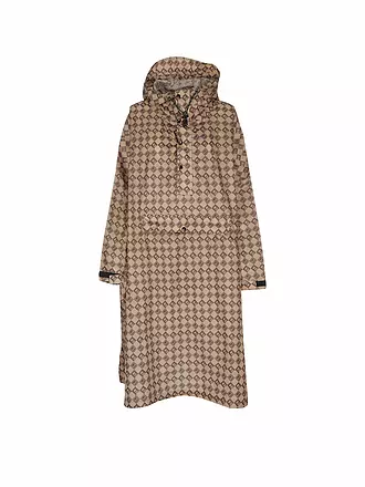 RAINKISS | Regenjacke - Regenponcho Ikat | braun