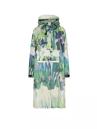RAINKISS | Regenjacke - Regenponcho RETRO SMILEY | grün