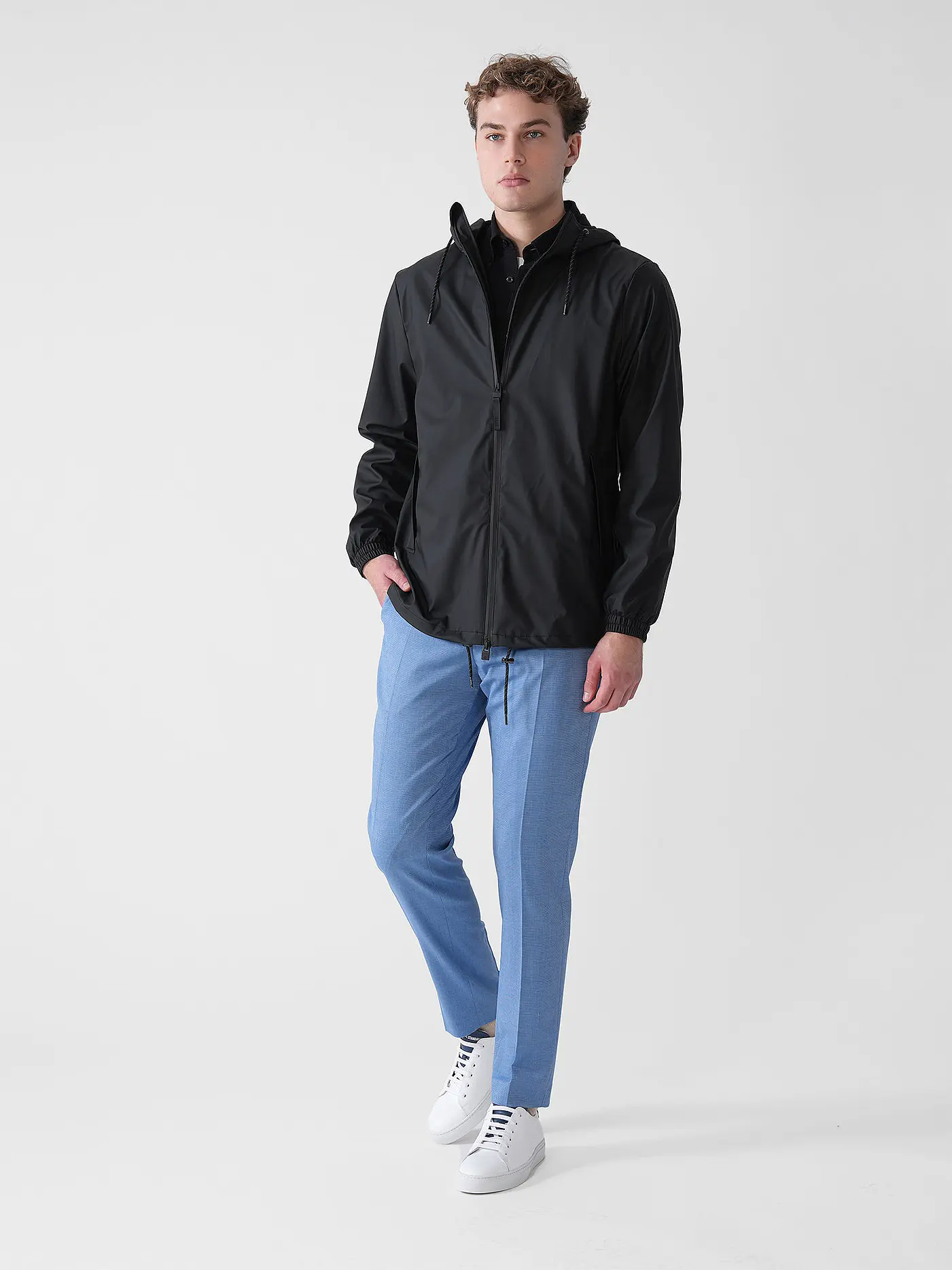 RAINS | Regenjacke | schwarz