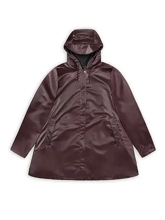 RAINS | Regenjacke | dunkelrot