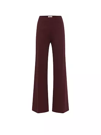 RAPHAELA BY BRAX | Hose Flared Fit LILLYTH | dunkelrot