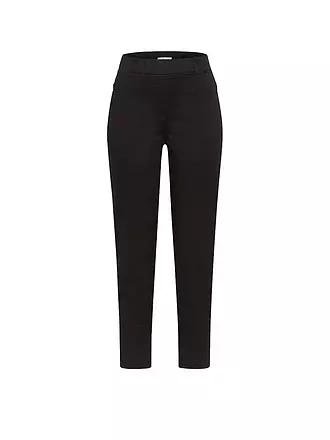 RAPHAELA BY BRAX | Hose Super Slim Fit 6/8 LAVINA ZIP | schwarz