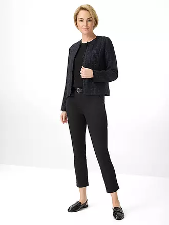 RAPHAELA BY BRAX | Hose Super Slim Fit 6/8 LAVINA ZIP | schwarz