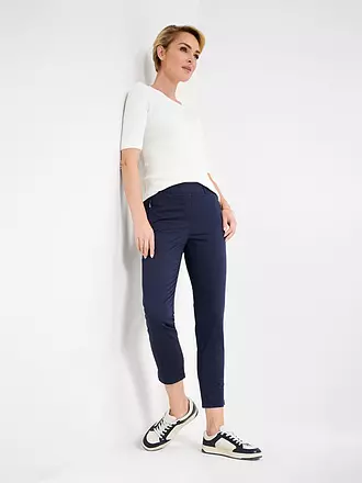 RAPHAELA BY BRAX | Hose Super Slim Fit 6/8 LAVINA ZIP | schwarz