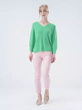 RAPHAELA BY BRAX | Jeans 6/8 Super Slim LUCA DECO | rosa