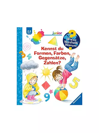 RAVENSBURGER | Buch - Wieso Weshalb Warum Sonderband junior: Kennst du Formen, Farben, Gegensätze, Zahlen | keine Farbe