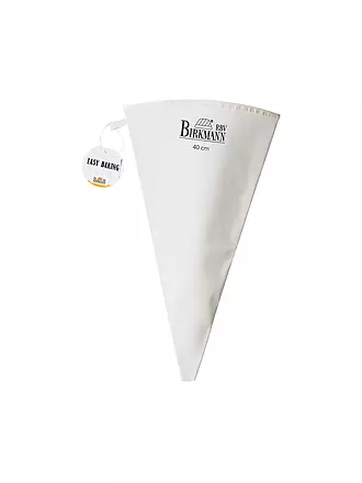 RBV BIRKMANN | Spritzsack EASY BAKING 40cm / 1,5l Baumwolle Weiss | weiss