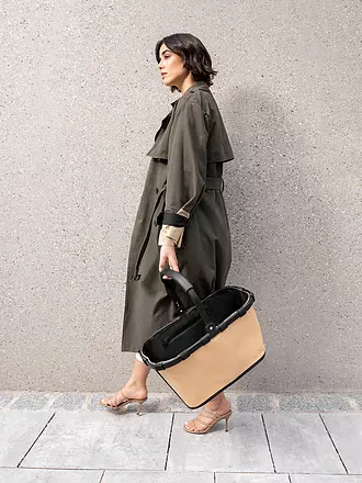 REISENTHEL | Einkaufskorb - Carrybag Raffia Black | blau