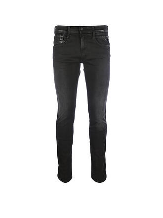 REPLAY | Jeans Slim Fit Anbass Hyperflex | schwarz