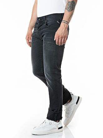 REPLAY | Jeans Straight Fit GROVER | schwarz