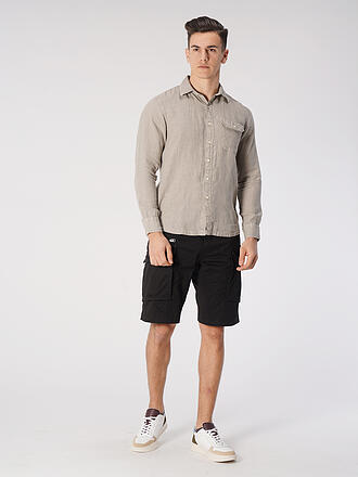 REPLAY | Leinenhemd Regular Fit | grau