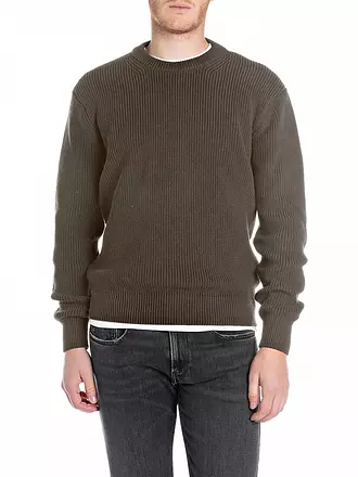 REPLAY | Pullover | olive